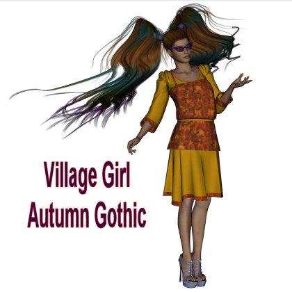 Autumn Gothic for Village Girl