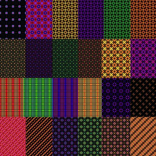 RetroChic Seamless Textures