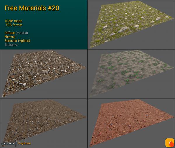 Free Materials Pack #20 Redux