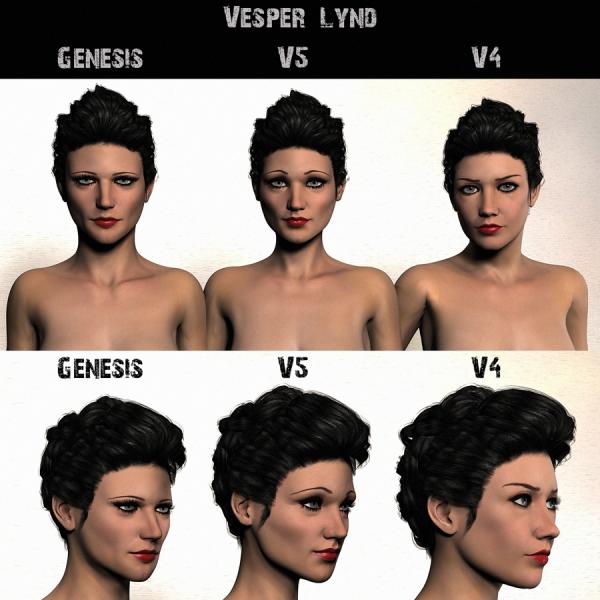 Vesper Lynd for Victoria 4 &amp; 5 &amp; Genesis