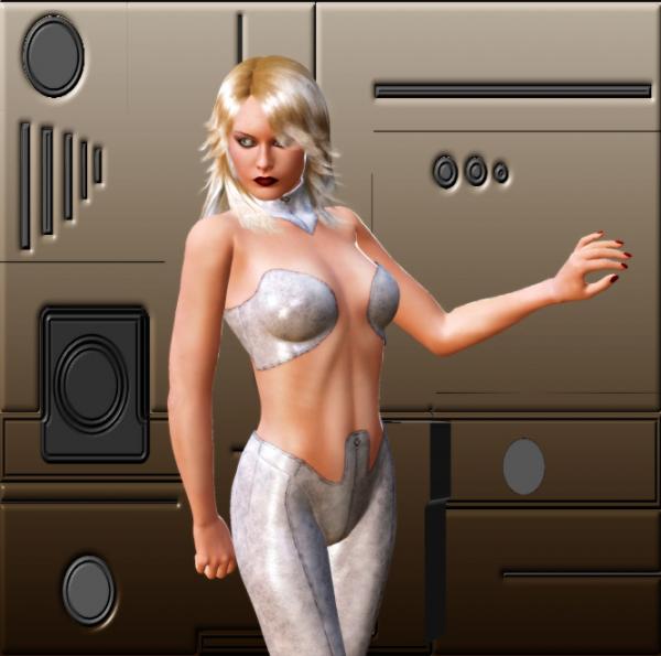 Emma Frost for V4 Bodysuit