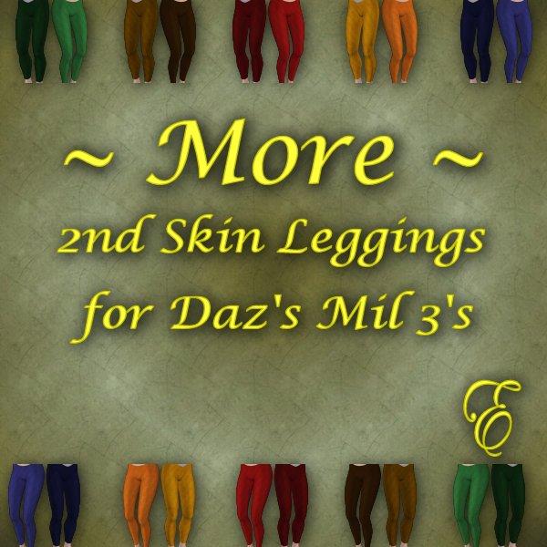 Simple 2nd-skin pants for DAZ's Mil 3's (part 2)