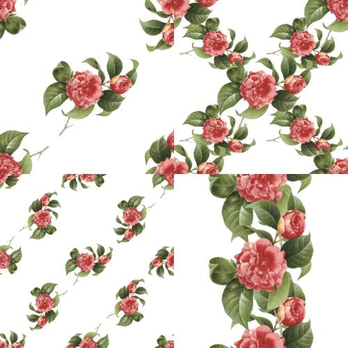 sazzyazzca Seamless Flora Tiles B