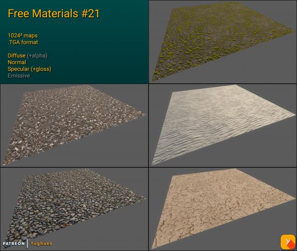 Free materials Pack #21 Redux