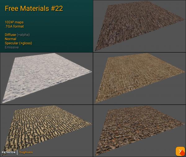 Free Materials Pack #22 Redux