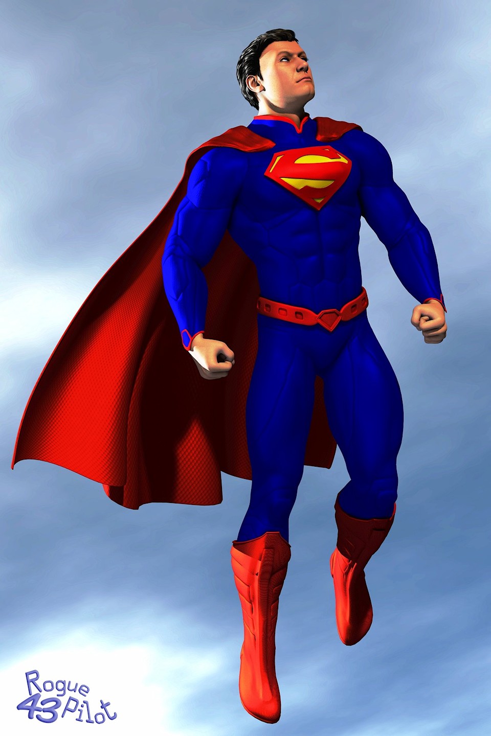 Superman New52 Suit. size: 44.9 MB. 