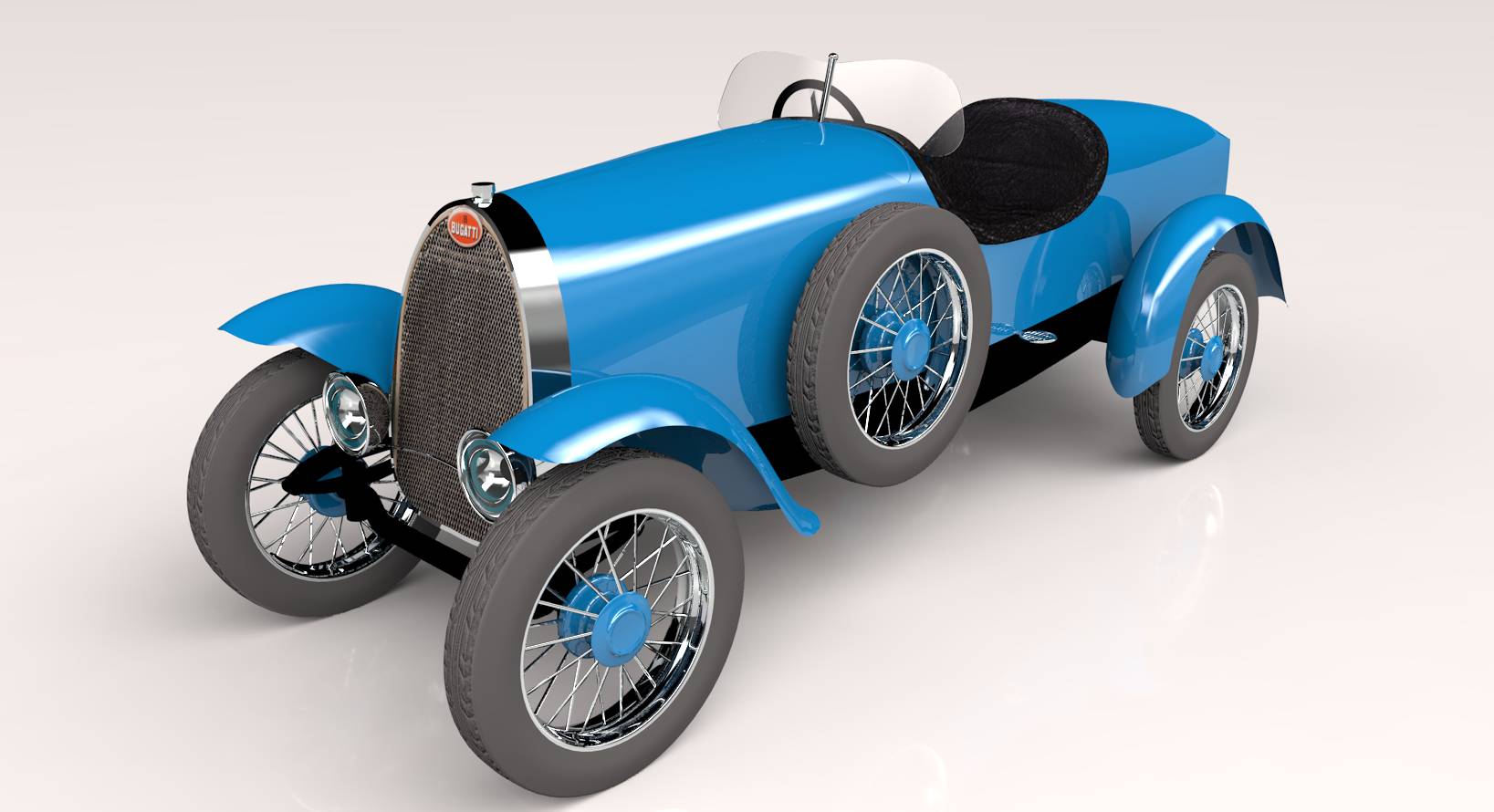 Bugatti Brescia - 3D Model - ShareCG
