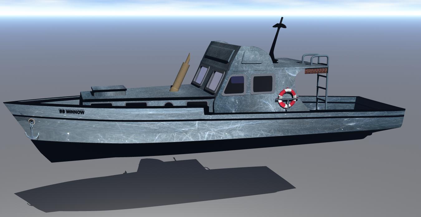 SS Minnow 002 - 3D Model - ShareCG