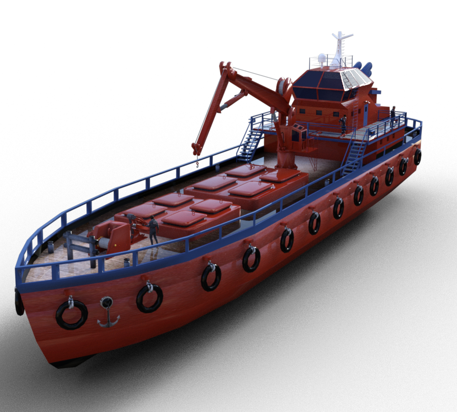 Boat YY - 3D Model - ShareCG