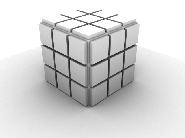 Rubik's Cube - 3D Model - ShareCG