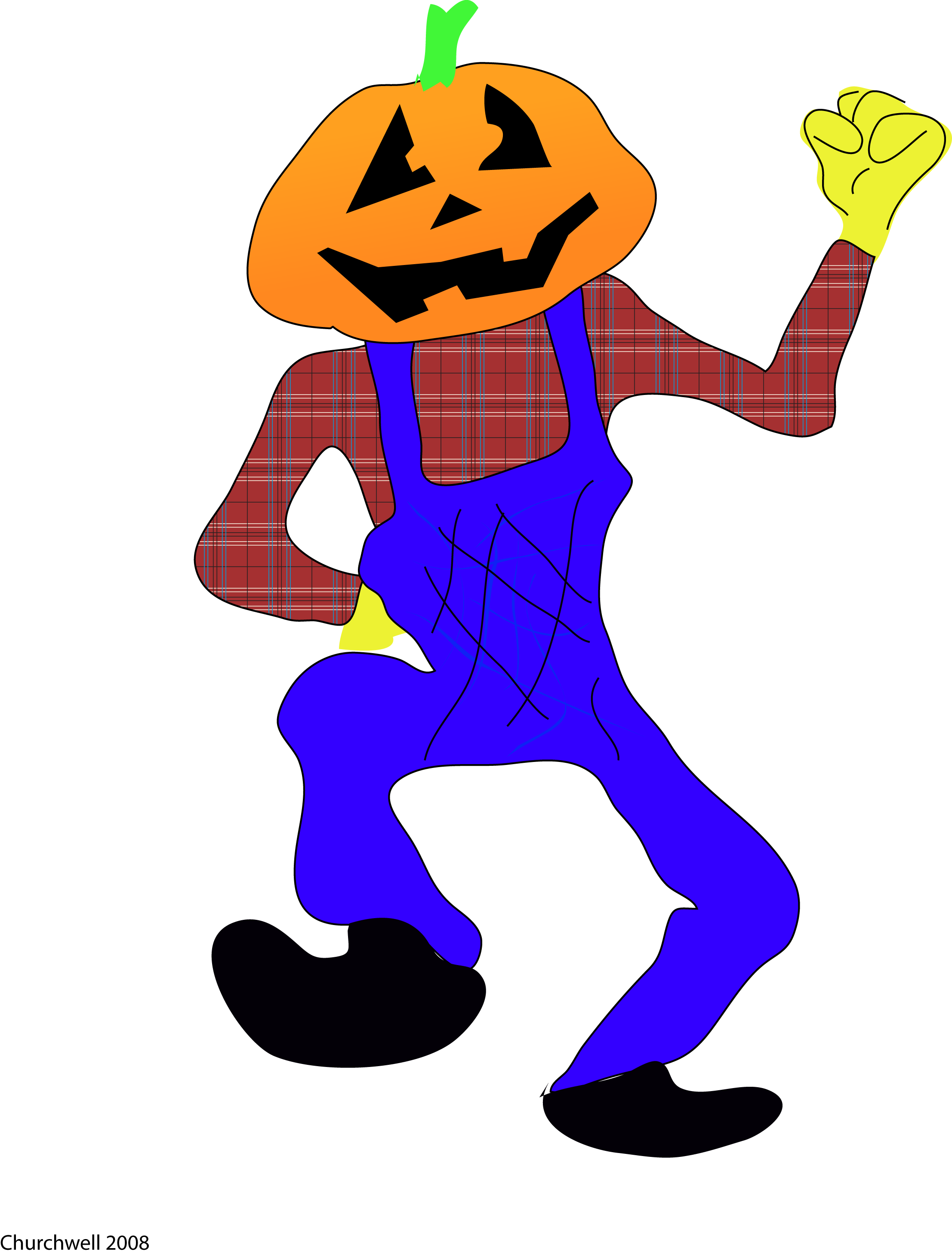 Pumpkin Scarecrow - 2D Resources - ShareCG