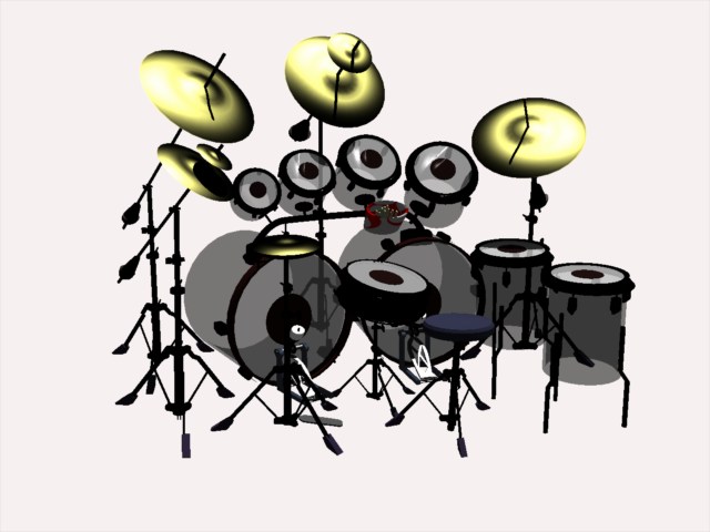 DrumKIT - 3D Model - ShareCG