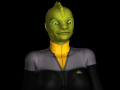 Starfleet Gorn Woman