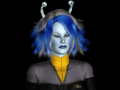 Starfleet Andorian Woman