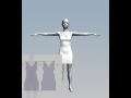 Miki 4 Short Dress Dev Kit for Marvelous Designer