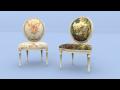 Chair Louis XVI french style