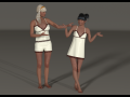 A Dynamic 3 piece sleep/lingerie set for ProjectE